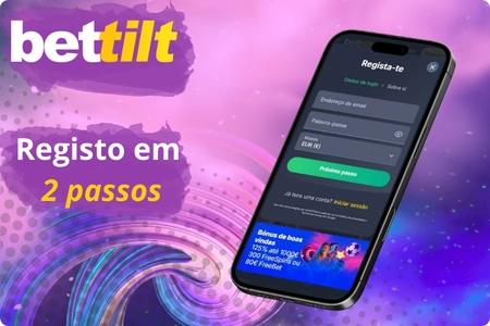 Passos para criar conta na Bettilt